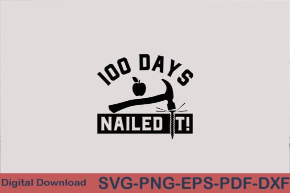 100th Days School SVG: Crafts & Graphics