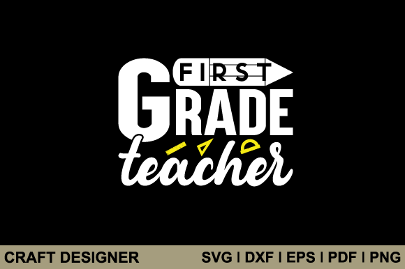 First Grade Teacher Graphics for Crafts