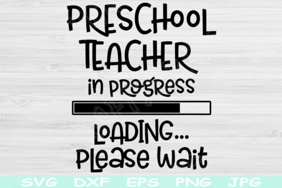 Graphics & Crafts: Preschool Teacher Svg Review