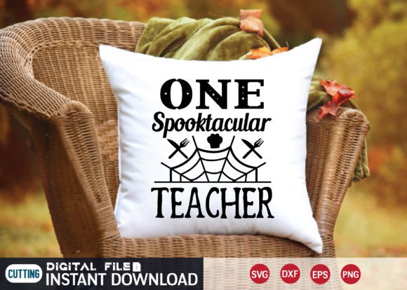 One Spooktacular Teacher Svg: Graphics for Crafts