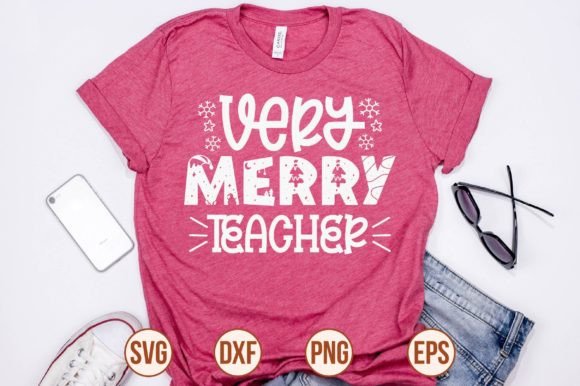 Reviewing the Very Merry Teacher Svg for Embroidery