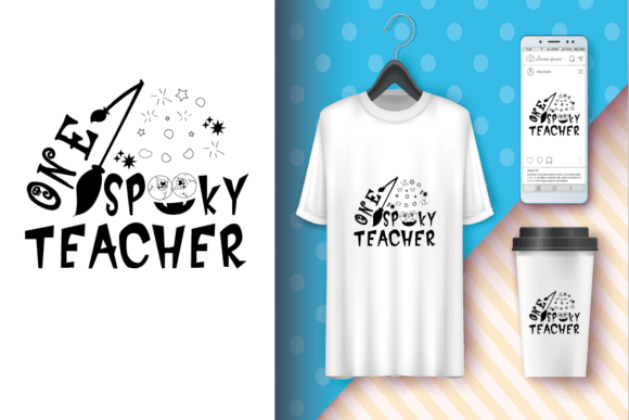 Spooky Teacher SVG for Crafts & Graphics