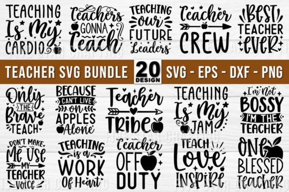 Teacher SVG Bundle: Graphics for Crafts