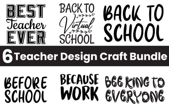 Teacher SVG Bundle: Graphics for Crafts