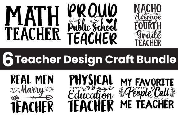 Teacher SVG Bundle: Graphics for Crafts